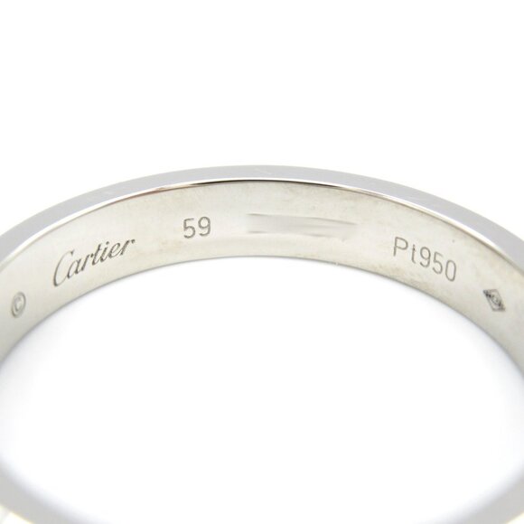 CARTIER Platinum Diamond Ring - Picture 4 of 7